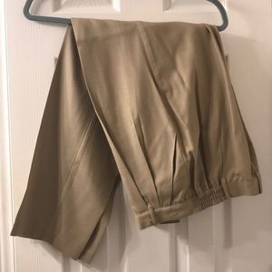 Ladies Light Brown Dress Pants